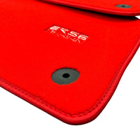 Red Floor Mats for Audi A8 D4 (2010-2017) | ER56 Design - AutoWin