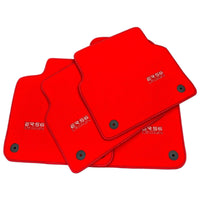 Red Floor Mats for Audi Q5 FYT Sportback Hybrid (2021-2024) | ER56 Design - AutoWin
