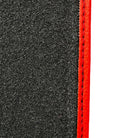 Red Floor Mats For Bentley Mulsanne (2010-2020) with Alcantara Leather - AutoWin