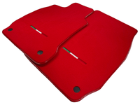 Red Floor Mats For Maserati Quattroporte IT Edition - AutoWin