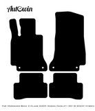 Red Floor Mats For Mercedes Benz C-Class S205 Wagon Facelift (2018-2023) Hybrid | Limited Edition - AutoWin