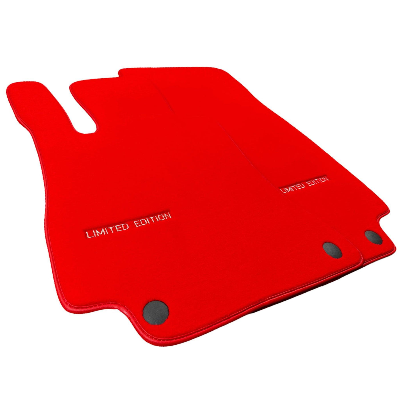 Red Floor Mats For Mercedes Benz E-Class C207 Coupe (2009-2013) | Limited Edition - AutoWin