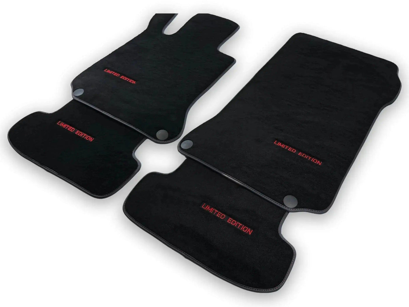 Red Floor Mats For Mercedes Benz EQC-Class N293 (2019-2023) | Limited Edition - AutoWin