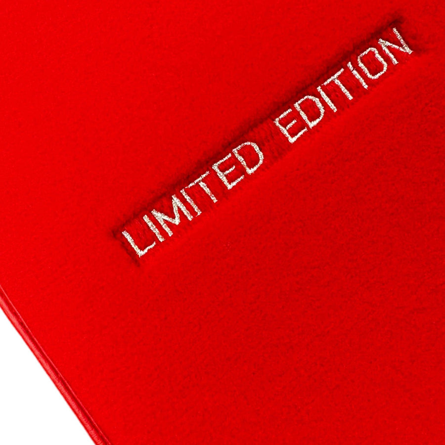 Red Floor Mats For Mercedes Benz GLA-Class X156 (2017-2020) | Limited Edition - AutoWin