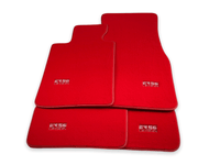 Red Mats For BMW 3 Series E30 2-doors Coupe - ER56 Design Brand - AutoWin