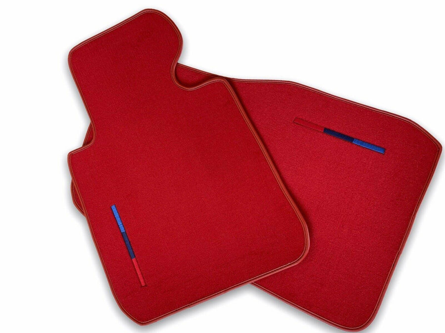 Red Mats For BMW 3 Series E36 2-door Coupe With M Package - AutoWin