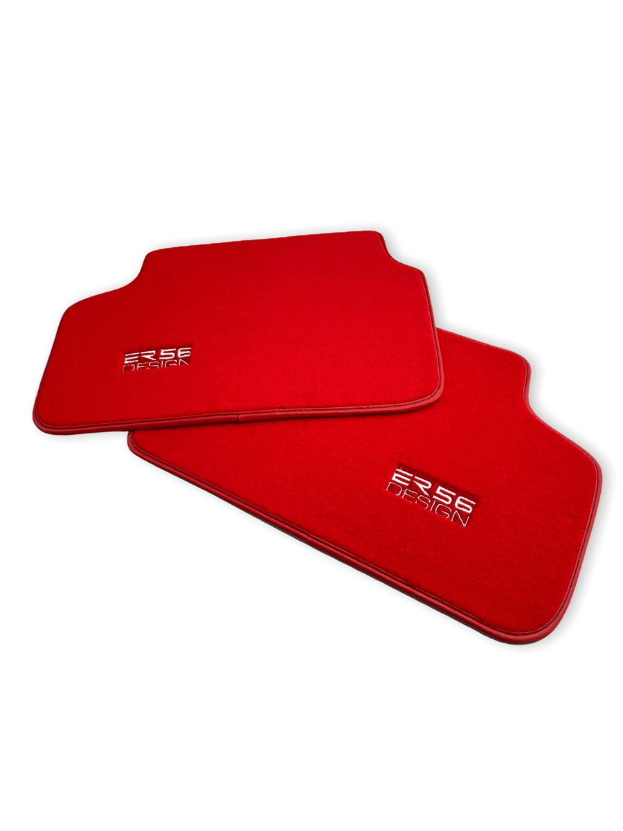 Red Mats For BMW 3 Series E46 Convertible - ER56 Design Brand - AutoWin