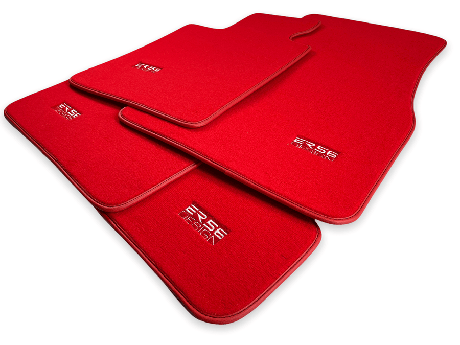 Red Mats For BMW 3 Series E91 5-door Touring - ER56 Design Brand - AutoWin