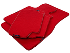 Red Mats For BMW 5 Series E34 Sedan With M Package AutoWin Brand - AutoWin