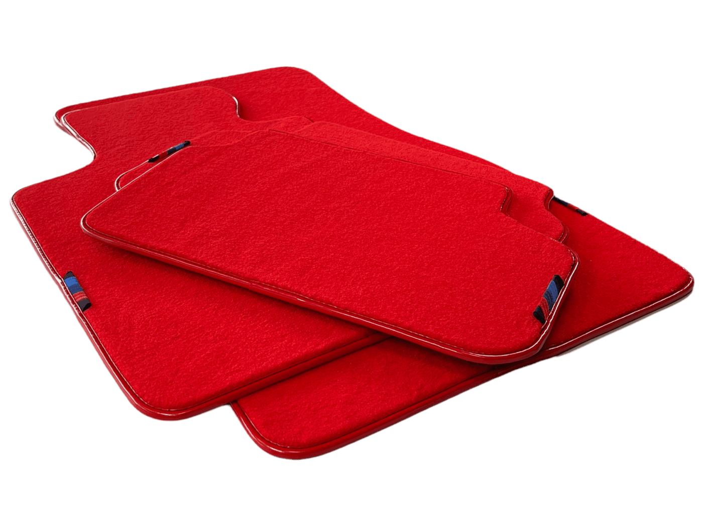 Red Mats For BMW 5 Series G31 Wagon With M Package AutoWin Brand - AutoWin