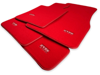Red Mats For BMW 7 Series E38 Long - ER56 Design Brand - AutoWin
