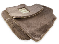 Sheepskin Floor Mats For Bentley Continental GT (2003–2011) Er56 Design - AutoWin