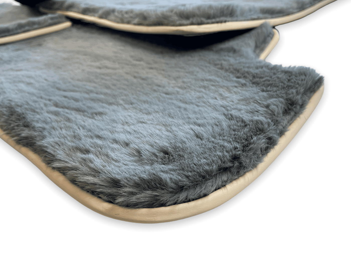 Sheepskin Floor Mats For Rolls Royce Phantom Drophead Coupe 2007–2016 Er56 Design Brand - AutoWin