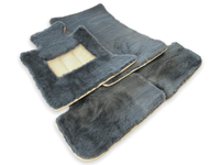 Sheepskin Floor Mats For Rolls Royce Shadow 1965-1977 Er56 Design Brand - AutoWin