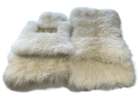 White Sheepskin Floor Mats For Rolls Royce Phantom VIII (2017-2024) ER56 Design Brand - AutoWin